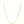 14K 4mm DiamantÃ© Paperclip Chain