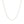 14k White Gold Classic Box Chain (0.68 mm)