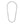 Sterling Silver Gunmetal Finish Byzantine Chain Necklace