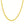 14k Yellow Gold Solid Diamond Cut Rope Chain (5.00 mm)