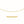 14k Yellow Gold Pendant Chain with Textured Links (3.3 mm)