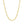 14k Yellow Gold Pendant Chain with Textured Links (3.3 mm)