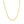 14k Yellow Gold Pendant Chain with Textured Links (3.3 mm)