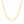 14k Yellow Gold Round Wheat Chain (1.5 mm)