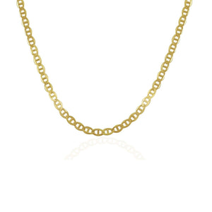 10k Yellow Gold Mariner Link Chain (3.20 mm)