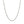 14k White Gold Solid Diamond Cut Rope Chain (1.80 mm)