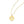 14K Yellow Gold Necklace with Compass