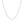 Sterling Silver Rhodium Plated Octagonal Snake Chain (0.90 mm)