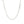 Sterling Silver Rhodium Plated Octagonal Snake Chain (0.90 mm)