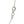 14k White Diamond Cut Cable Link Chain (0.87 mm)
