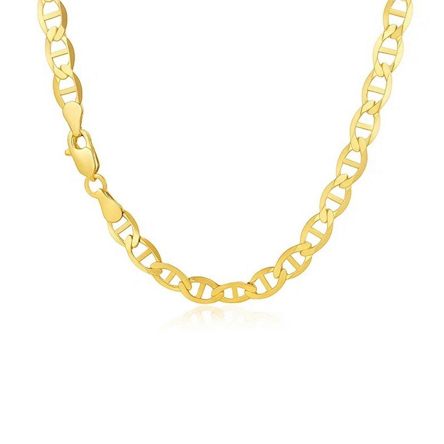 14k Yellow Gold Mariner Link Chain (5.50 mm)