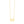14K Yellow Gold Cancer Necklace