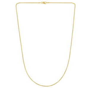 Popcorn Chain in 14k Yellow Gold (1.30 mm)