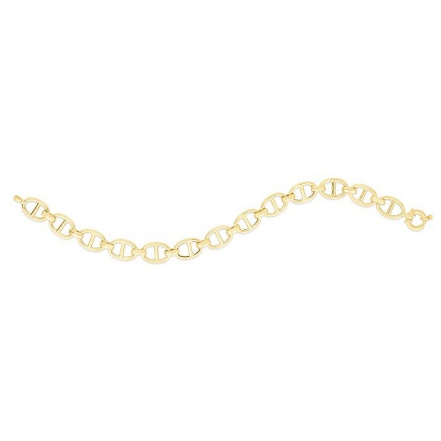 14k Yellow Gold High Polish Mariner Link Chain (8.80 mm)