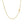 10k Yellow Gold Gourmette Chain 1.0mm (1.00 mm)