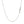 14k White Gold Diamond-Cut Alternating Bead Chain (1.10 mm)