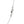 14k White Gold Diamond-Cut Alternating Bead Chain (1.10 mm)