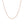 14k Rose Gold Singapore Chain (1.10 mm)