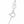 14k White Gold Classic Box Chain (0.60 mm)
