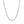 14k White Gold Pendant Chain with Textured Links (2.90 mm)