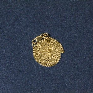 14k Yellow Gold Diamond Cut Rolo Chain (1.10 mm)