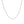 10k White Gold Wheat Chain 1.0mm (1.00 mm)