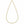 14K Tri Color Gold Pave Valentino Chain (2.00 mm)