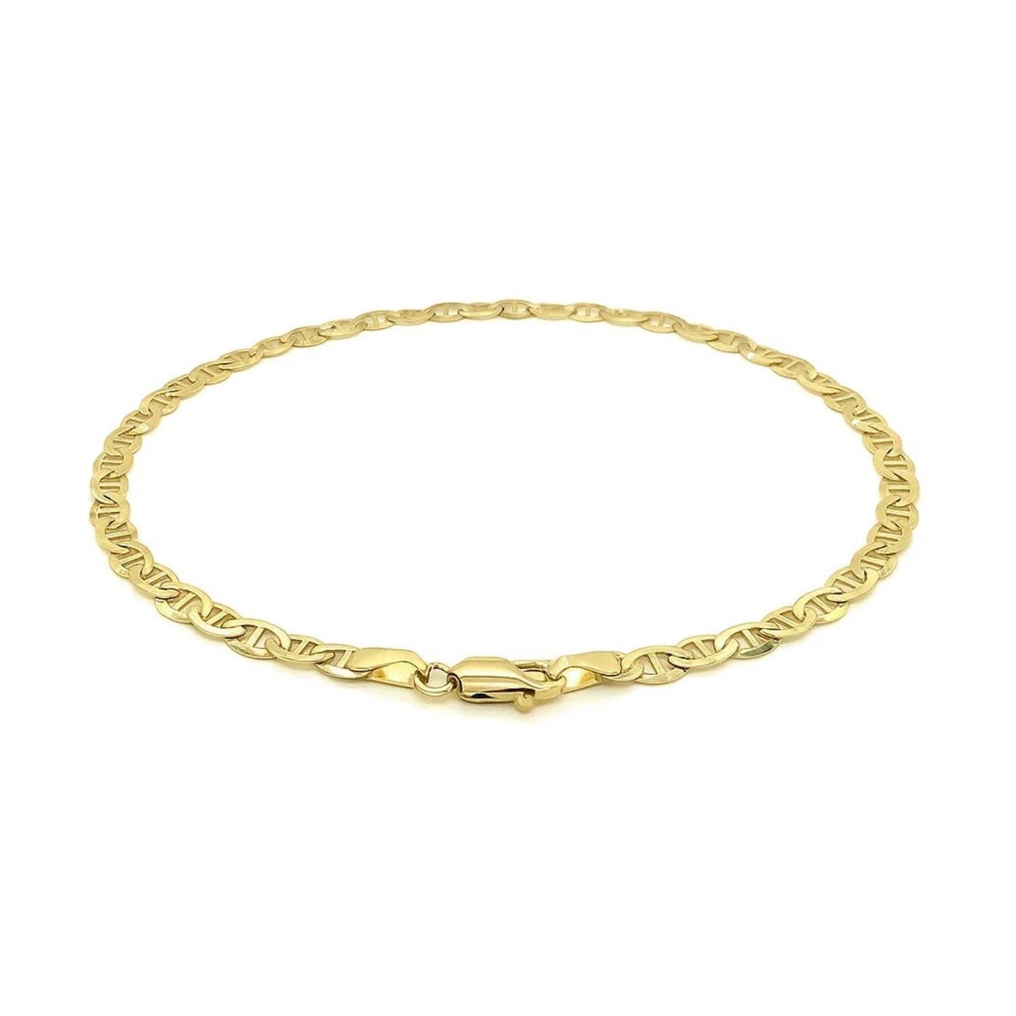 14k Yellow Gold Mariner Link Bracelet (3.20 mm)