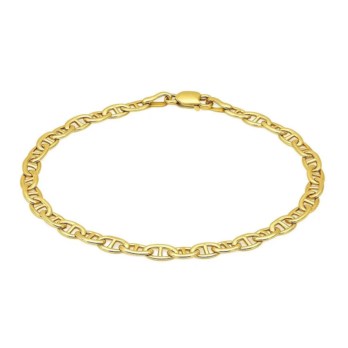 14k Yellow Gold Mariner Link Bracelet (4.50 mm)