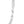 Rhodium Plated Sterling Silver Curb Style Chain (7.20 mm)