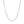 14k White Gold Diamond Cut Cable Link Chain (1.9 mm)