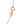 14k Pink Gold Diamond Cut Cable Link Chain (0.87 mm)