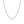 10k White Gold Solid Diamond Cut Rope Chain (1.60 mm)