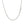 10k White Gold Solid Diamond Cut Rope Chain (1.60 mm)