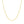 14k Yellow Gold Oval Cable Link Chain (1.50 mm)