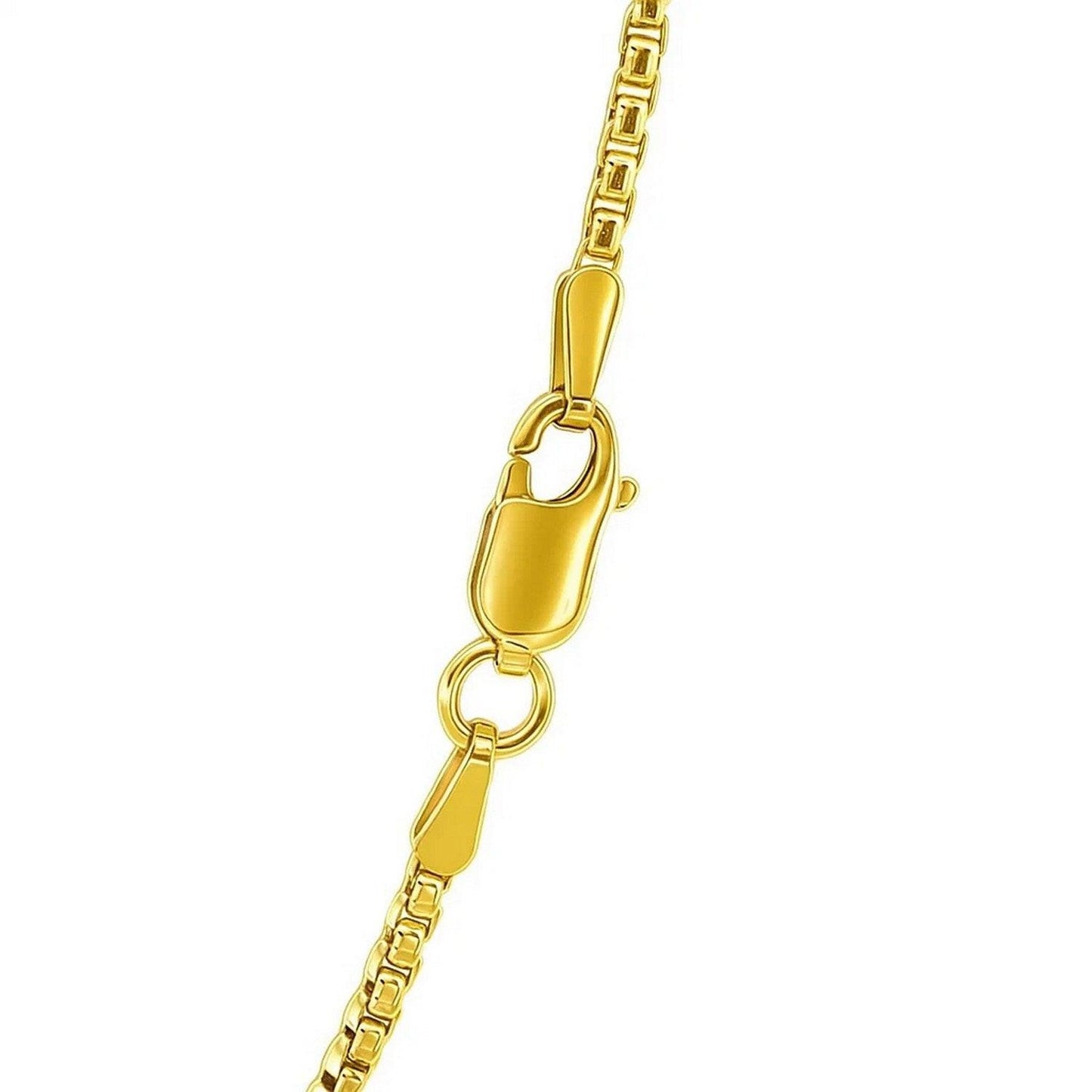 14k Yellow Gold Round Box Chain (1.8 mm)