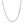 14k White Gold Round Wheat Chain (1.5 mm)
