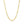 10K Yellow Gold Solid Figaro Chain (3.70 mm)
