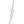 Rhodium Plated Sterling Silver Snake Style Chain (1.20 mm)