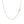 14k White Gold Diamond-Cut Bead Chain (1.10 mm)