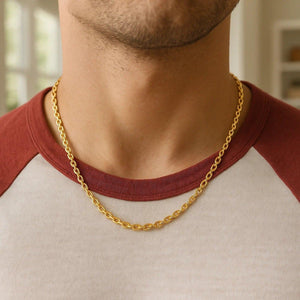14k Yellow Gold Forsantina Lite Cable Link Chain (2.90 mm)