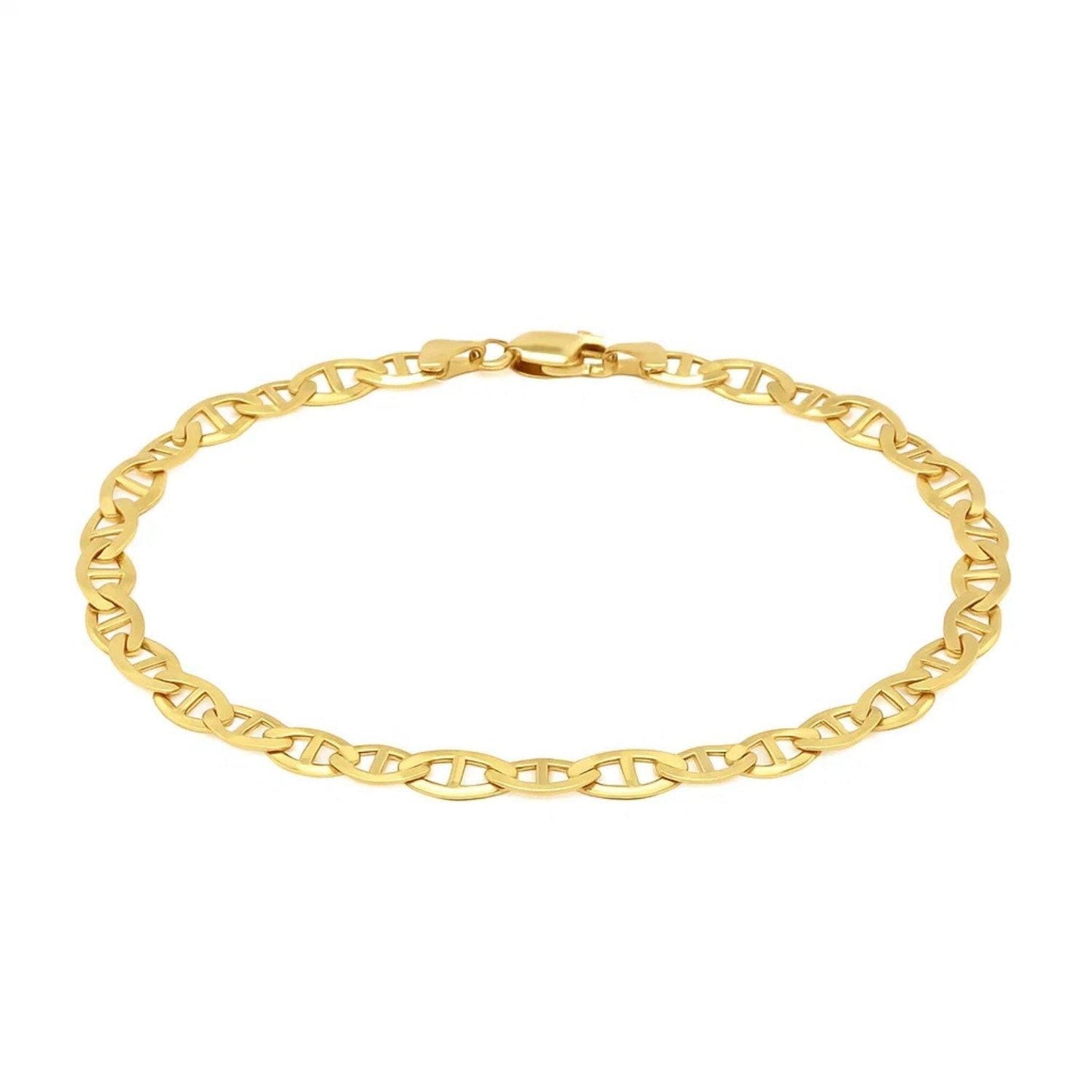14k Yellow Gold Mariner Link Bracelet (5.10 mm)