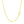 14k Yellow Gold Diamond-Cut Alternating Bead Chain (1.30 mm)