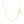 14k Yellow Gold Diamond-Cut Bead Chain (1.10 mm)