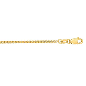14k Yellow Gold Gourmette Chain (1.40 mm)