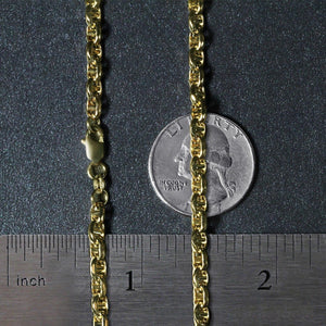 14k Yellow Gold Anchor Chain (4.50 mm)