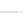 Sterling Silver Rhodium Plated Flat Miami Cuban Chain (7.80 mm)