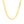 14k Yellow Gold Solid Curb Chain (5.70 mm)