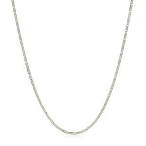 14k White Gold Lumina Pendant Chain (1.00 mm)