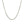 Sterling Silver Rhodium Plated Cable Chain (2.75 mm)